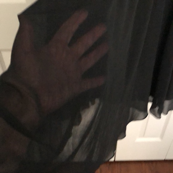 Vintage Beaded Black and Gold Formal Dress - Picture 12 of 16